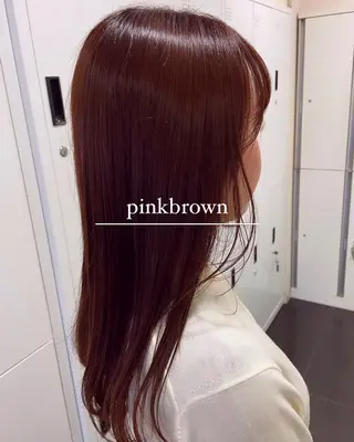 セミロング カラー ボブ/透明感 カラー /風花のヘアスタイル