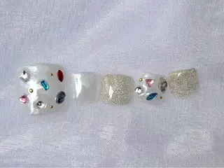 ネイル トップネイリスト Ribbon立川店のネイルデザイン