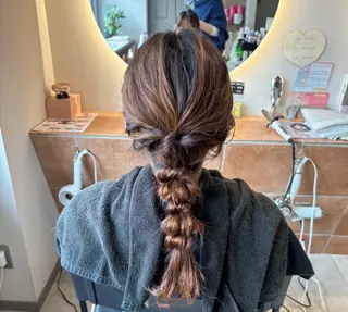 ヘアアレンジ カラー/ブリーチ✨ セットモデル/コハルのヘアスタイル