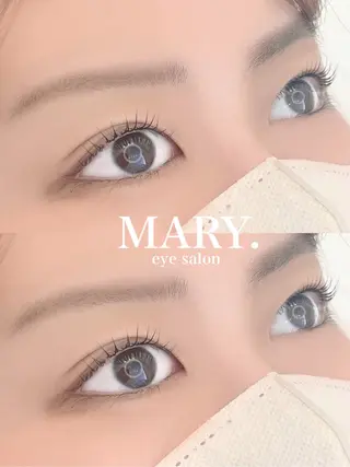 マツエク・マツパ MARY.所属・MARY. フジタのマツエク・マツパデザイン