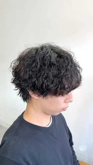パーマ メンズ メンズパーマ/新宿/ サイカショウイチのヘアスタイル
