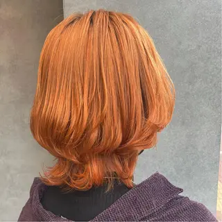 ミディアム カラー N°　jillva 腰山 菜々美のヘアスタイル