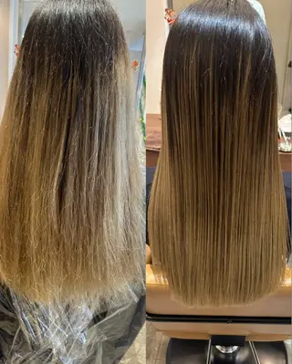 ロング AQs（エイクス）所属・藤田 久美子のヘアスタイル