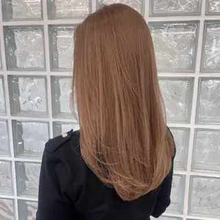ロング カラー ミルクティーベージュ 🐱【Ryo】のヘアスタイル