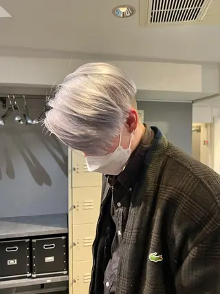 ショート メンズ happy  man 🌸血色カラー🌸のヘアスタイル