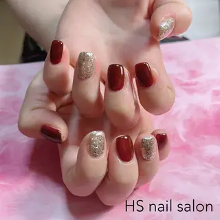 ショート hs nail salonのネイルデザイン