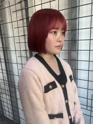 カラー AYANE 韓国ヘア /レイヤーカットのヘアスタイル