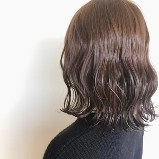 ミディアム アオトソラ いしざかのヘアスタイル