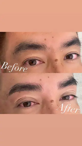 メンズ アイブロウ 大和 由佳の眉毛・アイブロウイメージ