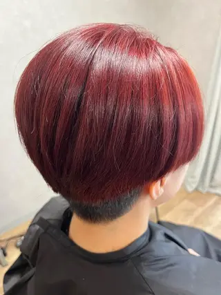 ショート カラー MIKOTO/マンツ ーマン/髪質改善🤎のヘアスタイル