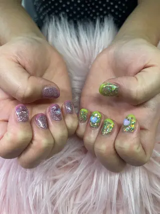 ネイル ネイルサロンキュアイスト所属・キュアイスト アコパラジェル調布のネイルデザイン