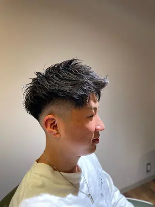 ショート メンズ LoRE hair coordinate 京都駅前店所属・島田 龍生のヘアスタイル