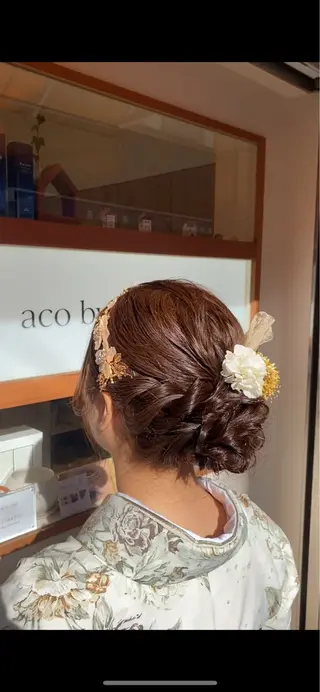 ロング ヘアアレンジ メンズカット募集中 🌷🫧森山彩音のヘアスタイル