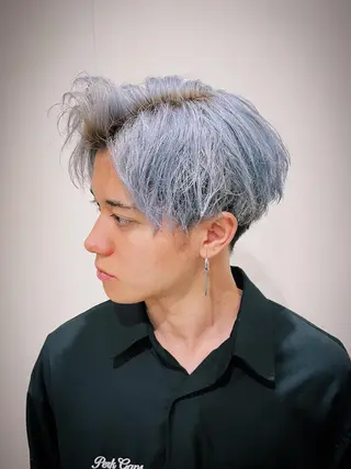 ショート カラー メンズ 新宿メンズヘア 原田睦人のヘアスタイル