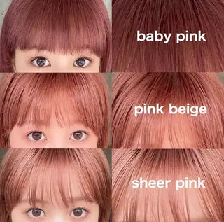 セミロング カラー shiori/暖色/ レイヤー/似合わせのヘアスタイル