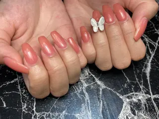 セミロング ネイル ✴︎ Delightのネイルデザイン