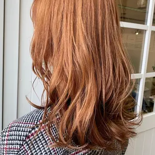 ミディアム カラー 韓国ヘア /男女❄️ 細江 美紅のヘアスタイル