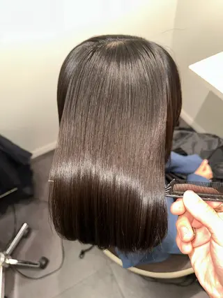 ミディアム Wisteria所属・美髪特化✨ 伊織✨縮毛矯正✨のヘアスタイル