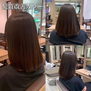 ミディアム ショート、ボブ/ 川鍋薫のヘアスタイル