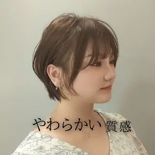 ショート カラー YUTORI hair&spa所属・ショート特化 上尾 YUTORIのヘアスタイル