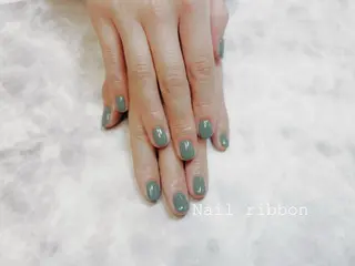 ネイル ネイルリボン 笠井のネイルデザイン