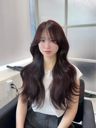 ロング 韓国ヘア/髪質改善 /natsuki🧸のヘアスタイル