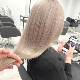 ロング カラー MiL所属・✨ハイトーン✨ 濱田知孝のヘアスタイル