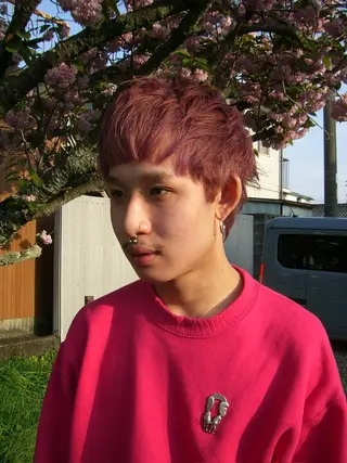 ショート メンズ Angle所属・長谷川 優光のヘアスタイル