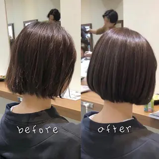 ショート カラー 💫期間限定価格💫 似合わせカット🧚のヘアスタイル