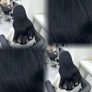 ロング カラー ヘアアレンジ メンズ 🩰韓国ガーリー🏹 kotono🪽のヘアスタイル