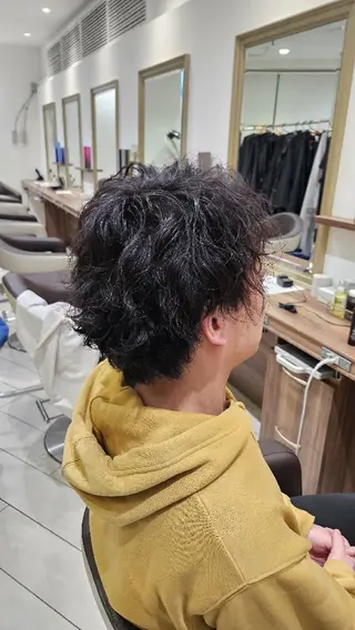 メンズ パーマ パーマ/縮毛矯正/ 韓国ヘア/副店長和田のヘアスタイル