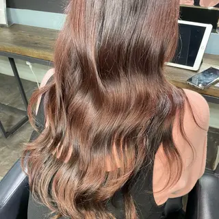 カラー ユイカ🐮暖色カラー / 髪質改善のヘアスタイル