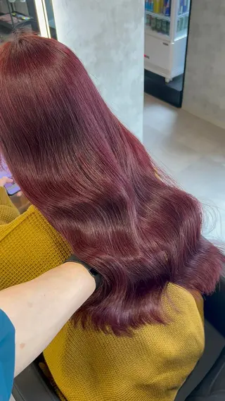 ロング カラー ヘアアレンジ ブリーチなしの達人 🌈KAITOのヘアスタイル