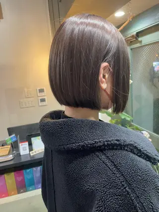 ショート カラー Hana ♡ marshu梅田のヘアスタイル