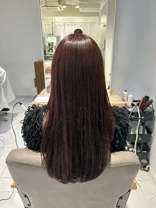 ロング 韓国ヘア ‎⟡.·KANA🐥のヘアスタイル