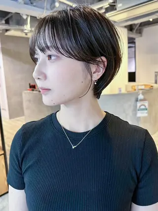 ショート カラー ITbyALBUM 浦和店のヘアスタイル