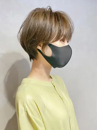 ショート Number六本松所属・山崎 友雅のヘアスタイル