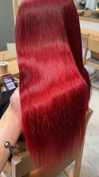 ロング カラー AITOKYO Ｓ渋谷所属・渋谷/ハイトーン/ ブリーチ/歩夢のヘアスタイル