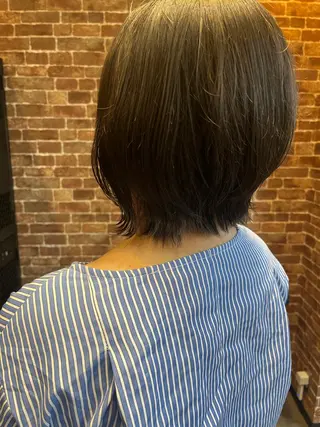 ショート カラー パーマ ヘアアレンジ メンズ キッズ ネイル マツエク・マツパ アイブロウ times salon名駅所属・久木原 ゆりのヘアスタイル