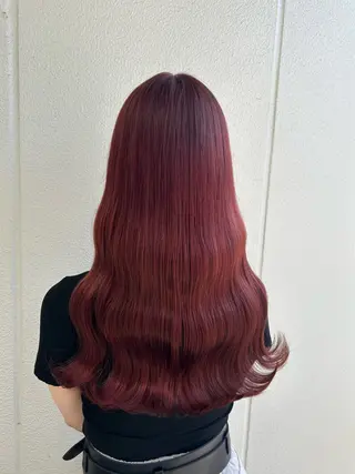 ロング カラー 《暖色/韓国hair 》🇰🇷桑原ユキネのヘアスタイル