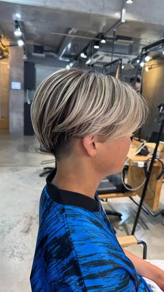 ミディアム カラー メンズ SALOWIN 原宿 IL Salice ３F所属・失敗したくない方へ Inoue Kahoのヘアスタイル