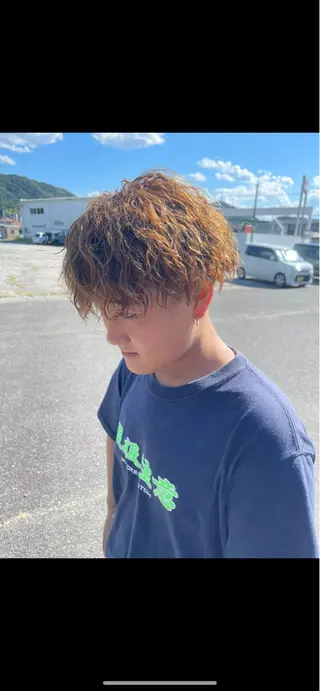 パーマ ラム【CLAP】 🤍のヘアスタイル