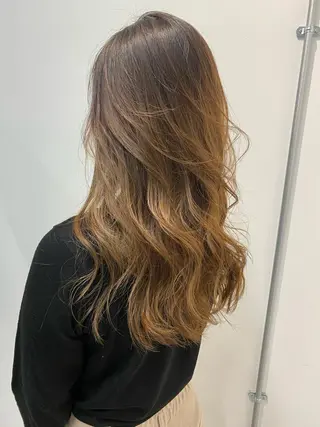 ロング カラー 似合わせ専門美容師 なかじまのヘアスタイル