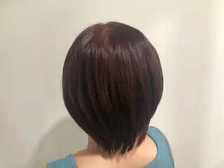 ショート カラー みねぎし ふうかのヘアスタイル