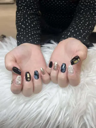 ネイル ゴテゴテ ネイルのネイルデザイン