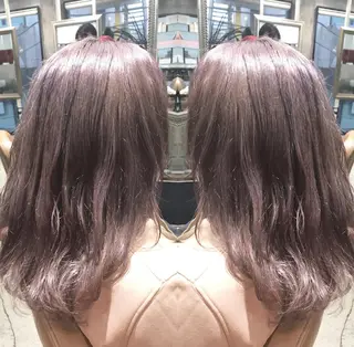 セミロング カラー パーマ ヘアアレンジ メンズ キッズ ネイル マツエク・マツパ サロンドミルク 原宿のヘアスタイル
