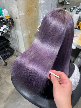 ロング カラー エクステモデル 募集💖まなみのヘアスタイル