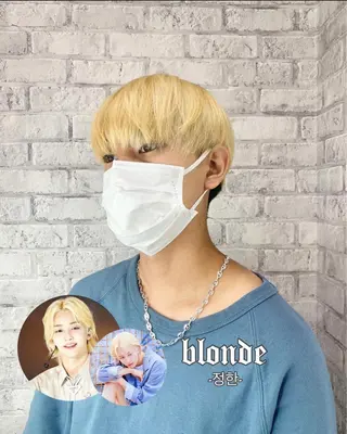 ショート カラー メンズ LIBERTE所属・韓国ヘア🌈加藤 瑠華のヘアスタイル