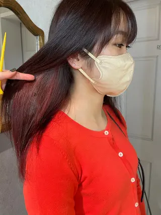 ロング カラー ナチュラル透明感🌱 小山美樹子のヘアスタイル