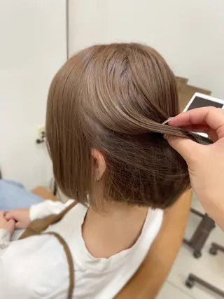 ミディアム SOYON なんば店所属・水島 真彩のヘアスタイル